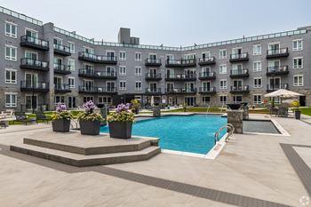 Large pool view